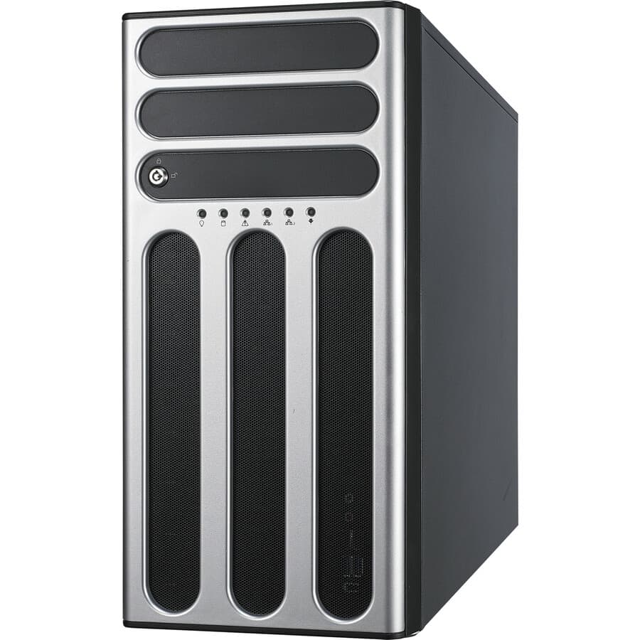 ASUS TS700-E9-RS8 tower barebones server chassis with LGA3647 support and dual Intel LAN