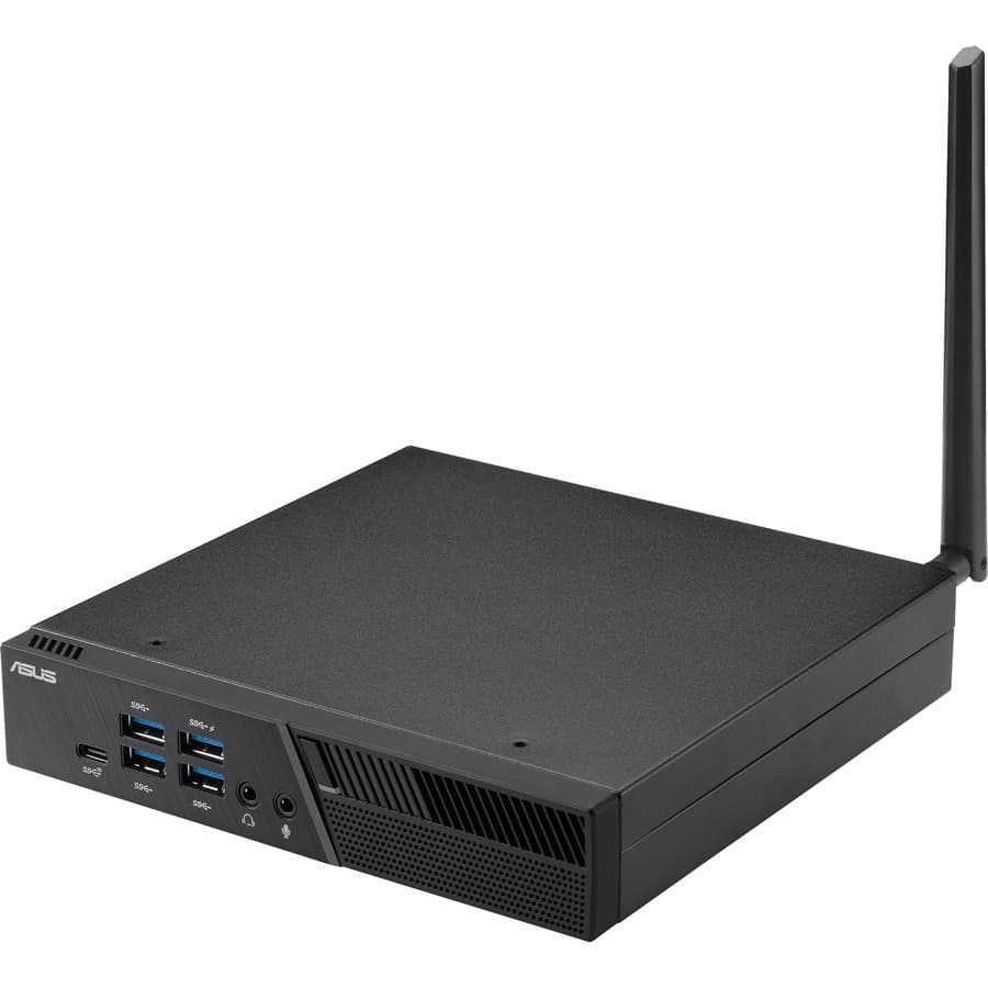 ASUS PB50-BR047ZC mini PC with AMD Ryzen 5, 8 GB RAM, and 256 GB SSD