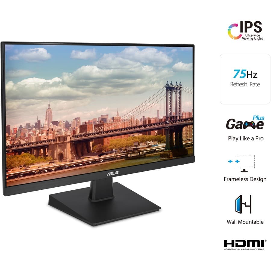 ASUS VA27EHE 27-inch Full HD IPS monitor with Eye Care and Adaptive-Sync