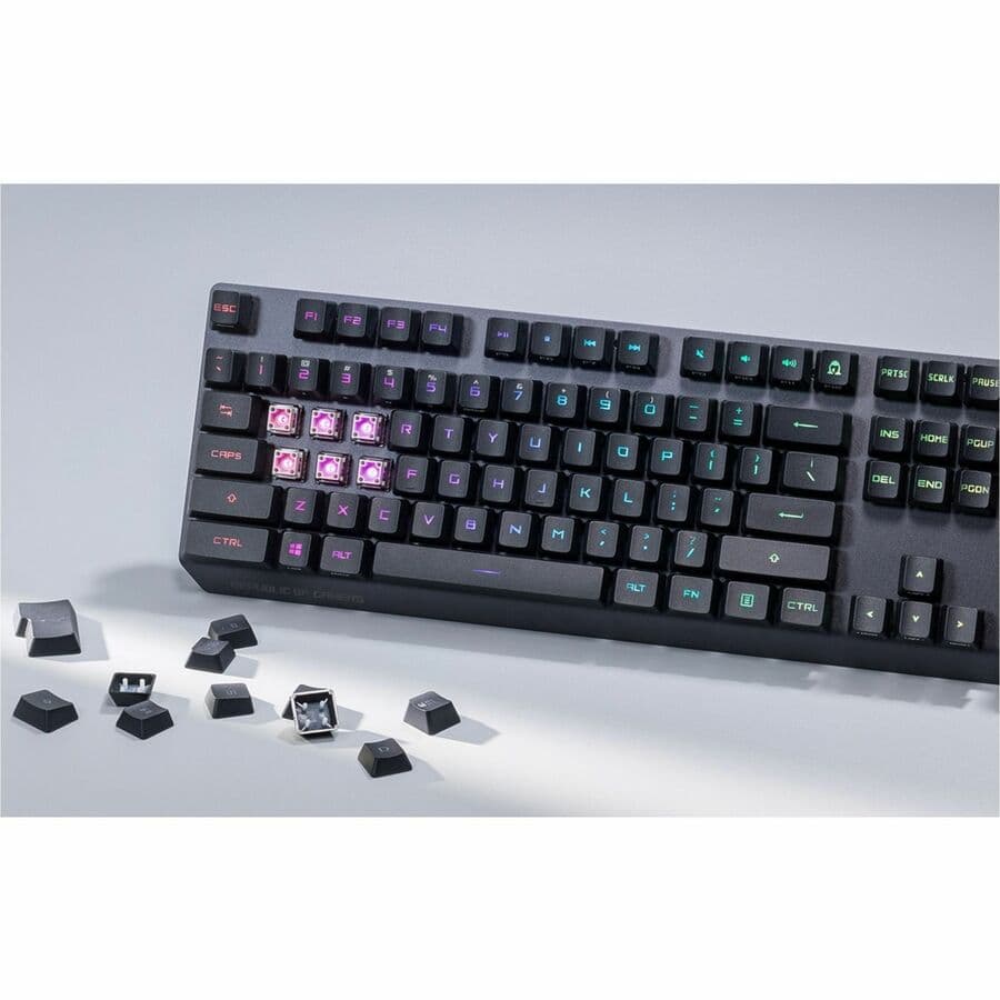 ASUS XA05 ROG STRIX SCOPE RX RD US WIRED, ROG RX OPTICAL MECHANICAL SWITCH, 1 X view 7