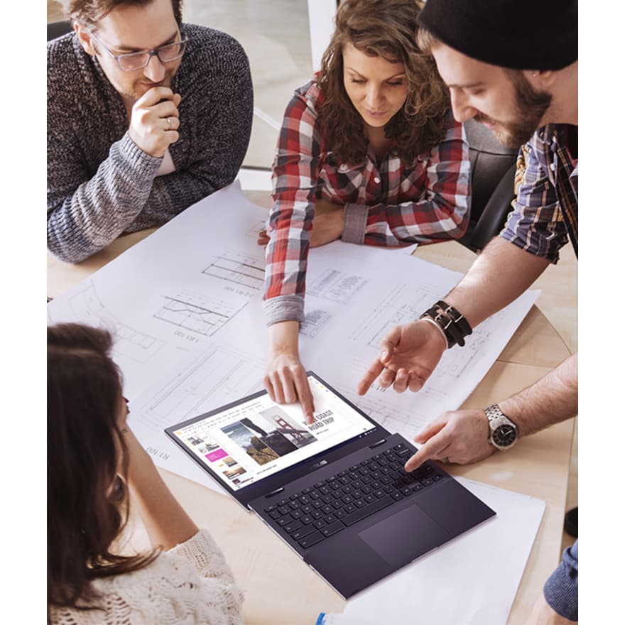 ASUS Chromebook Flip CM3200FVA-DS42T convertible Chromebook with 12.2-inch display