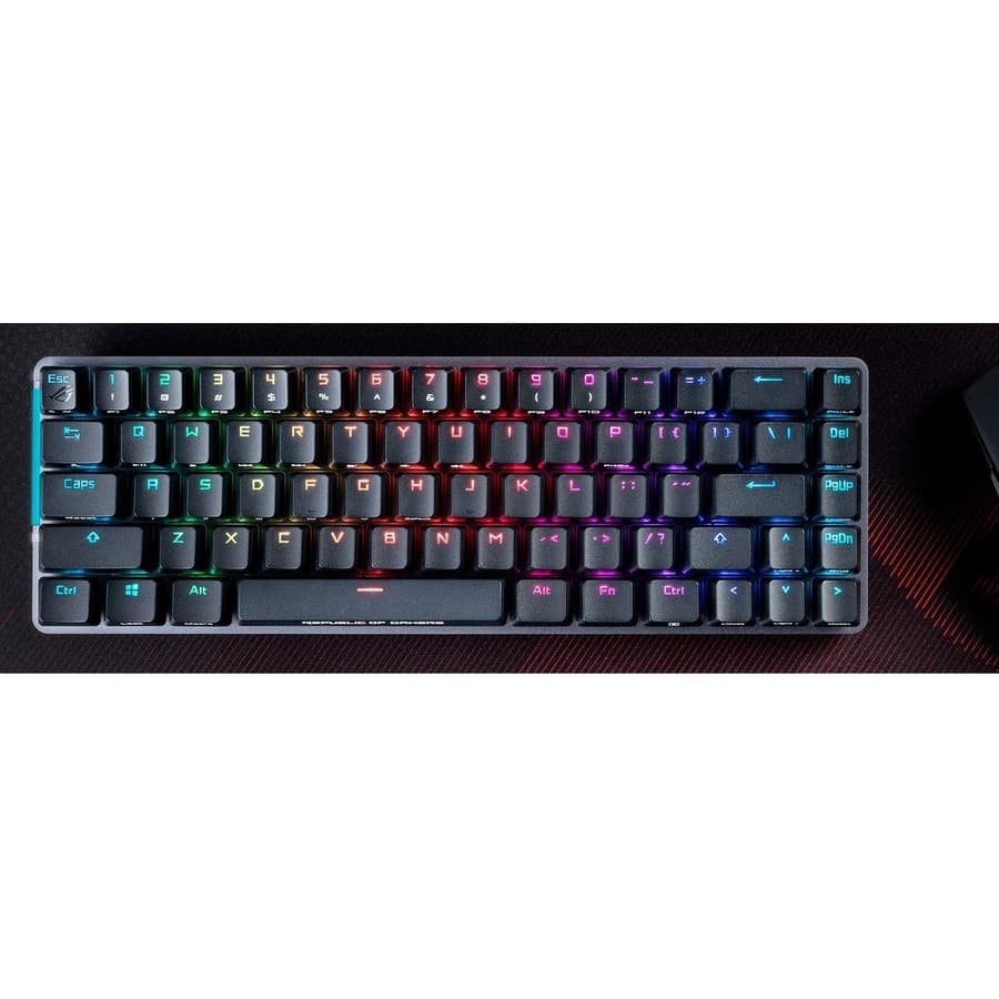 ASUS ROG M601 mechanical gaming keyboard, compact layout, mechanical switches