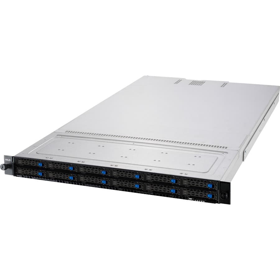 ASUS 1U server barebone chassis for rack-mounted enterprise deployment