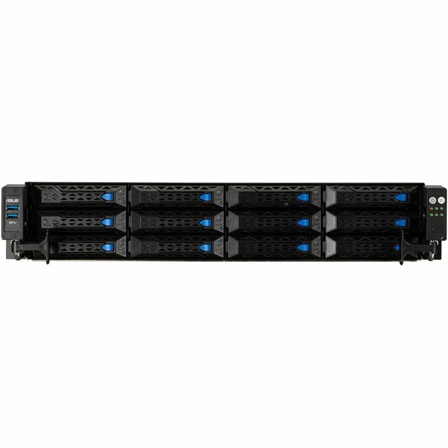 ASUS RS720A-E11-WOCPU018Z 2U rack server chassis for enterprise data center deployments
