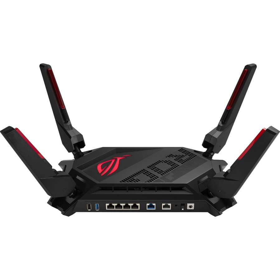 ASUS GT-AX6000 Wi-Fi 6 gaming router with dual-band wireless and Gigabit Ethernet