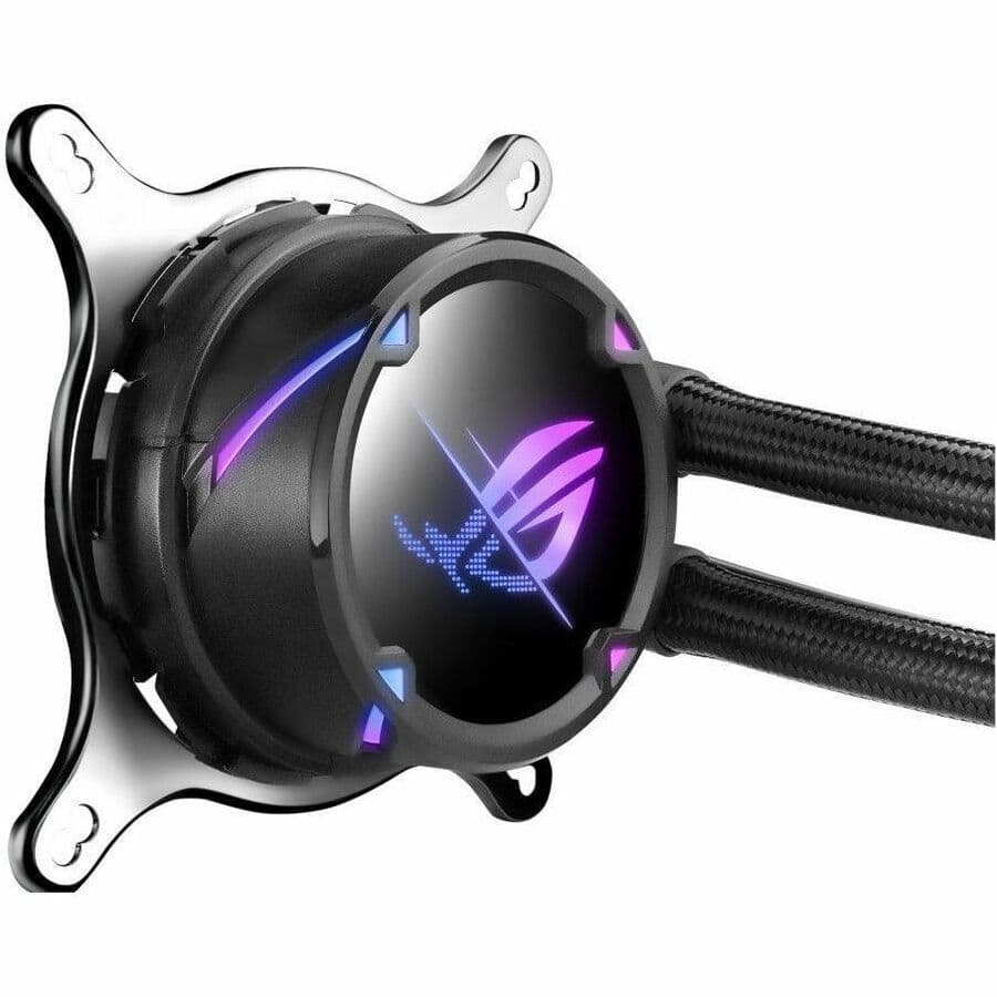 ASUS ROG STRIX LC II 240 ARGB white 240 mm AIO liquid CPU cooler