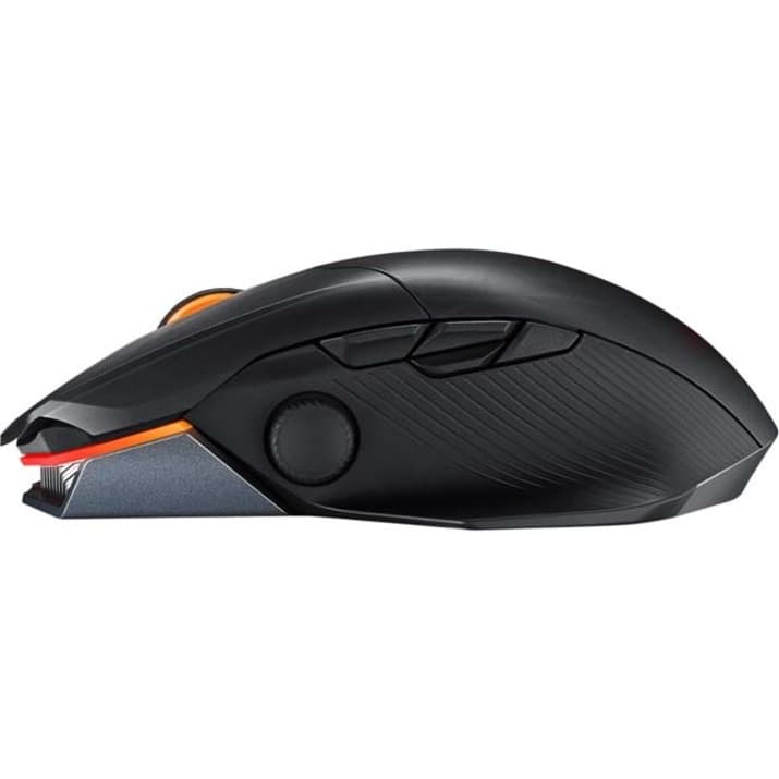 ASUS ROG CHAKRAM X GAMING MOUSE TRI MODE CONNECTIVITY 2.4GHZ RF, BLUETOOTH, WIRE view 2