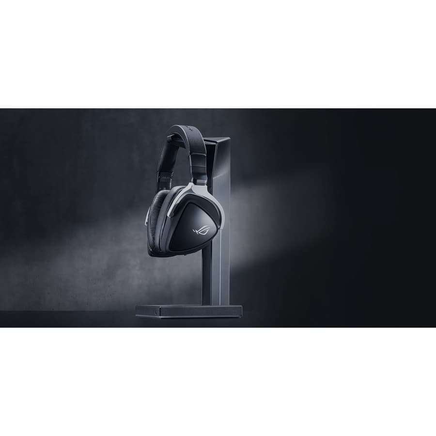 ASUS ROG Delta S Wireless gaming headset with AI beamforming microphone and 7.1 surround sound