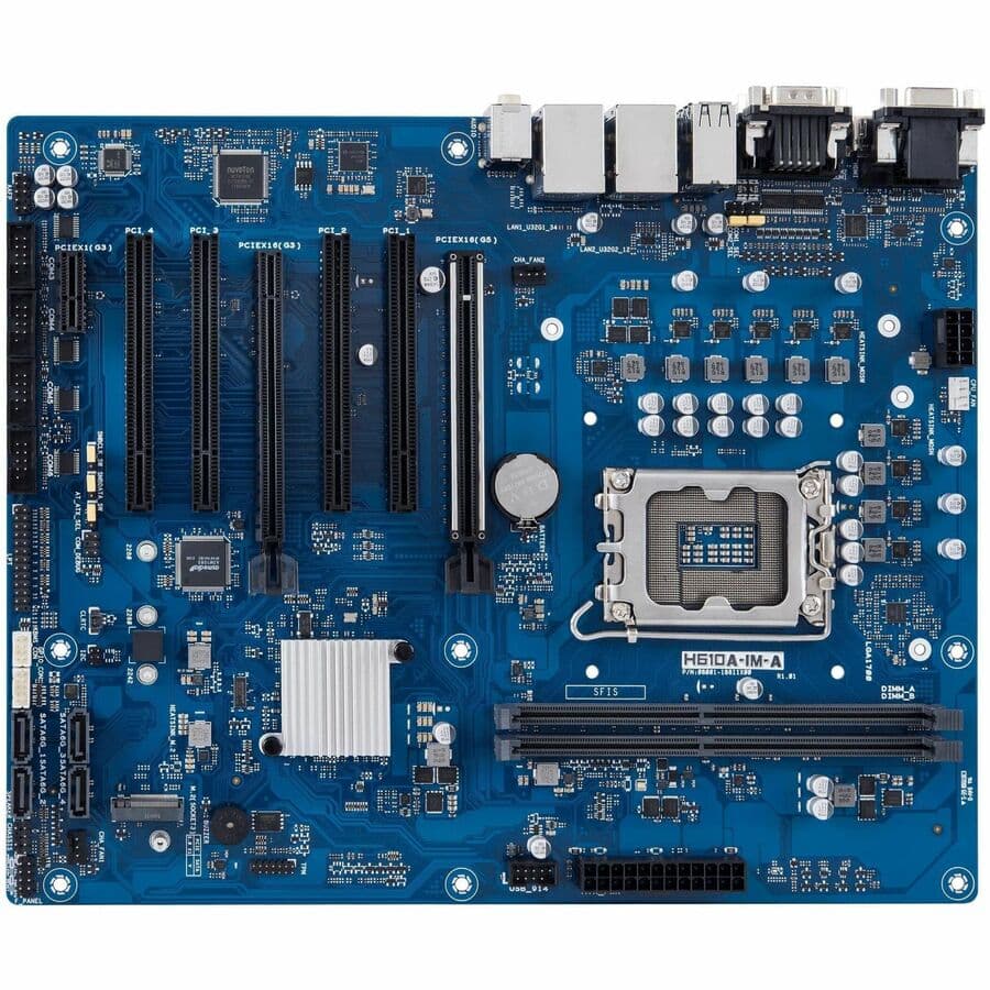 ASUS H610A-IM-A ATX industrial motherboard with LGA 1700 socket for Intel processors