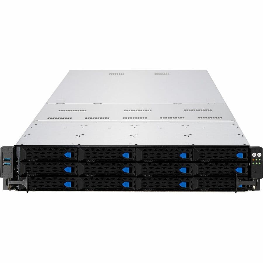 ASUS RS720-E10-RS12E 2U rack-mount barebones server chassis for dual-socket Intel Xeon