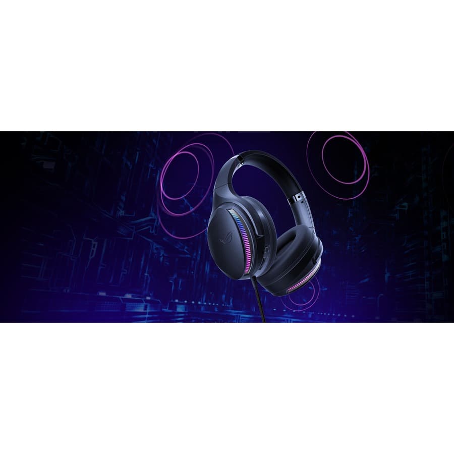 ASUS - COMPONENTS ROG FUSION II 300 GAMING HDST AI BEAMFORMING MIC NOISE CANCELI view 11