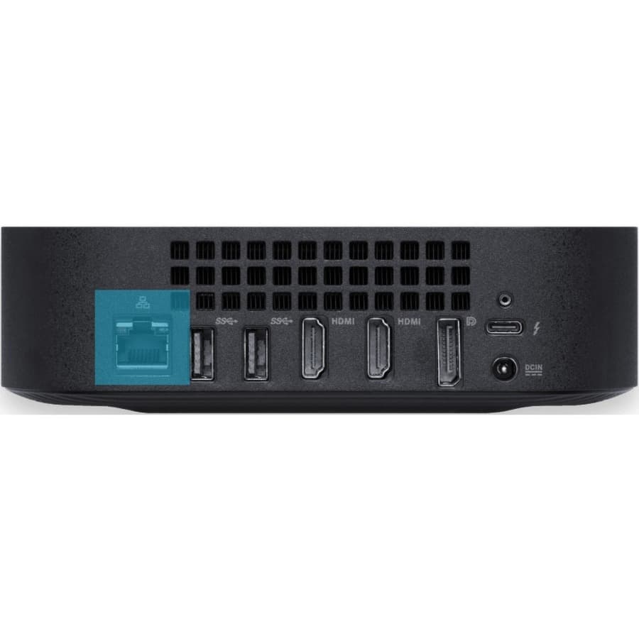 ASUS Chromebox 5 mini PC with Intel Core i7, 16 GB RAM, 256 GB NVMe SSD, and dual HDMI