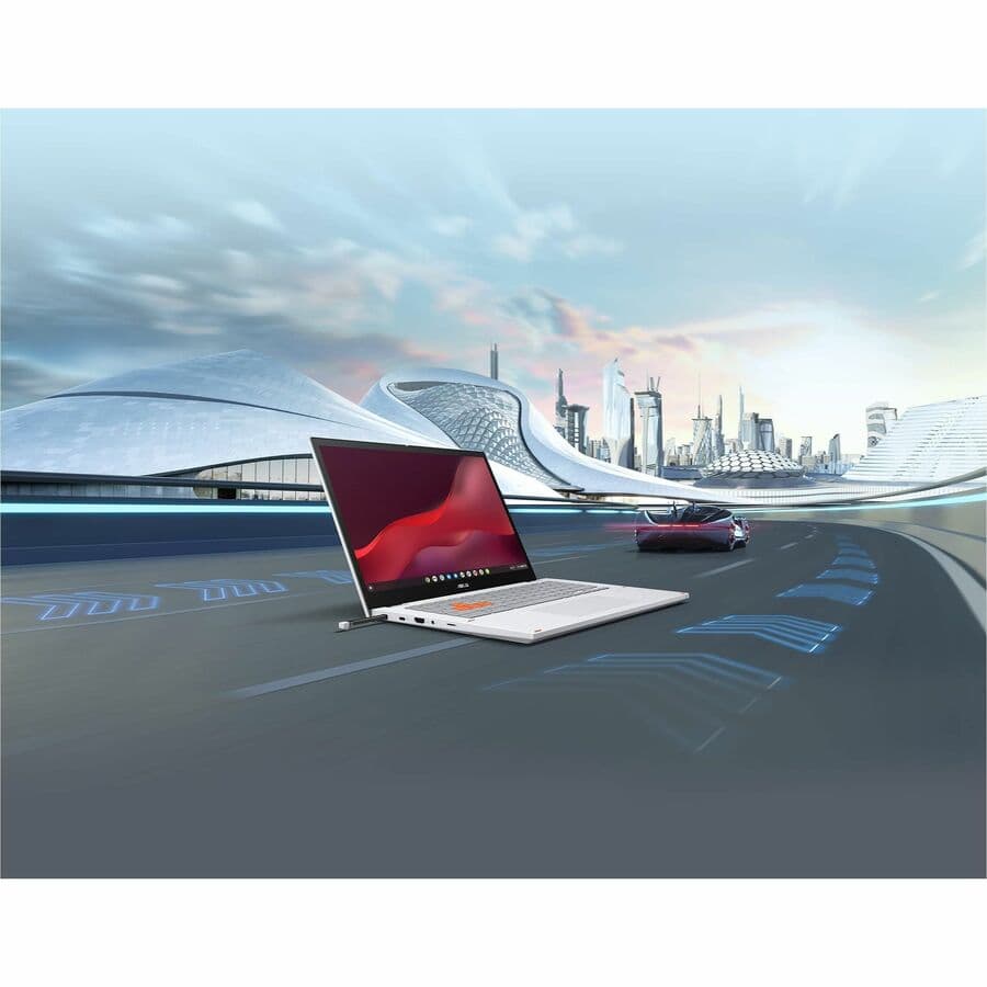 ASUS Chromebook Enterprise Flip 14-inch laptop with touch display, Intel Core i7-1255U, and Chrome Enterprise