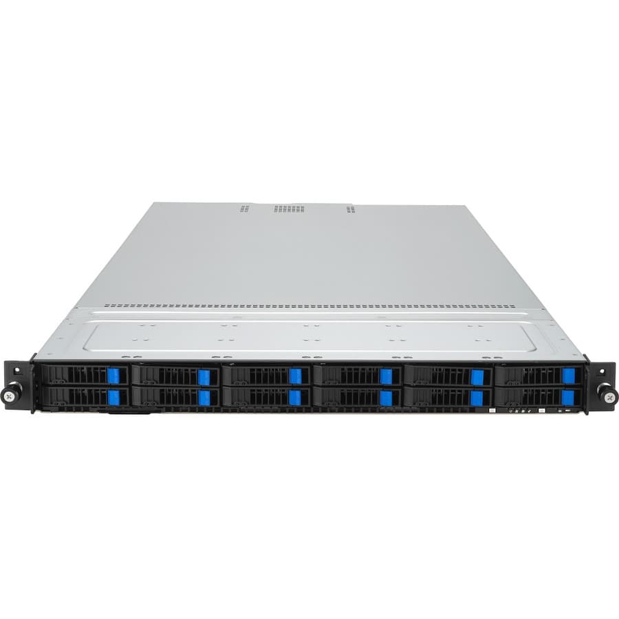 ASUS RS700-E11-RS12U-16W10G 2U rack-mount server chassis with 24-bay layout