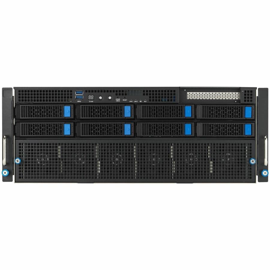 ASUS ESC8000-E11-3W10G 4U rack server chassis for GPU accelerated enterprise workloads