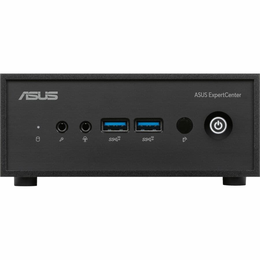 ASUS ExpertCenter PN42 fanless mini PC with Intel N100, dual LAN, and triple 4K support
