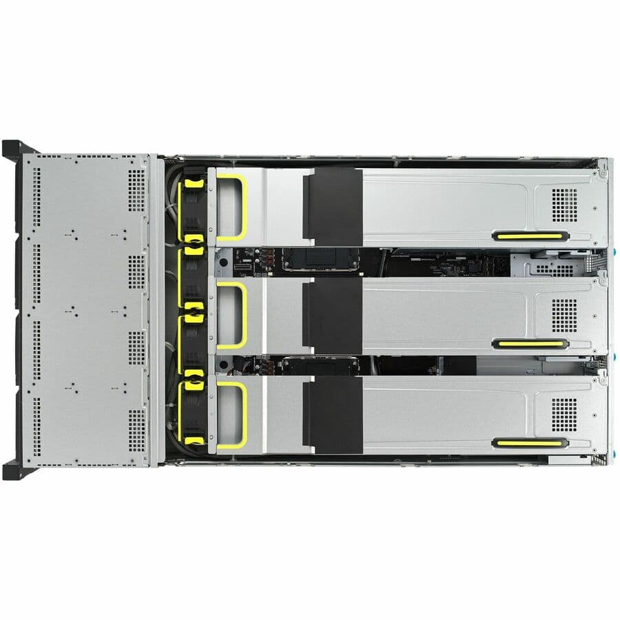 ASUS RS720-E11-RS12U-16W10G Layer 2 unmanaged Fast Ethernet switch with DIN rail and wall mount support