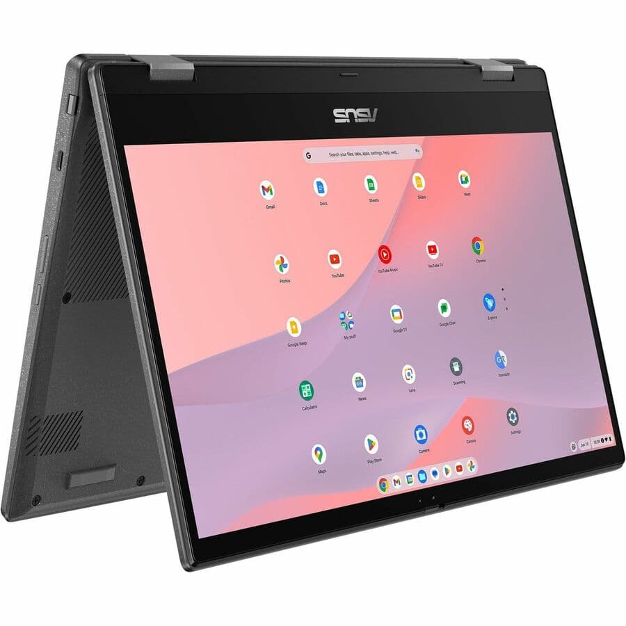ASUS Chromebook Flip 14-inch grey 2-in-1 laptop with Full HD touchscreen
