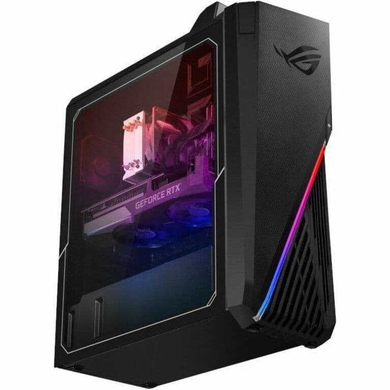 ASUS ROG Strix G15 Star Black 29L tower desktop with Ryzen 7 7700X and RTX 4070