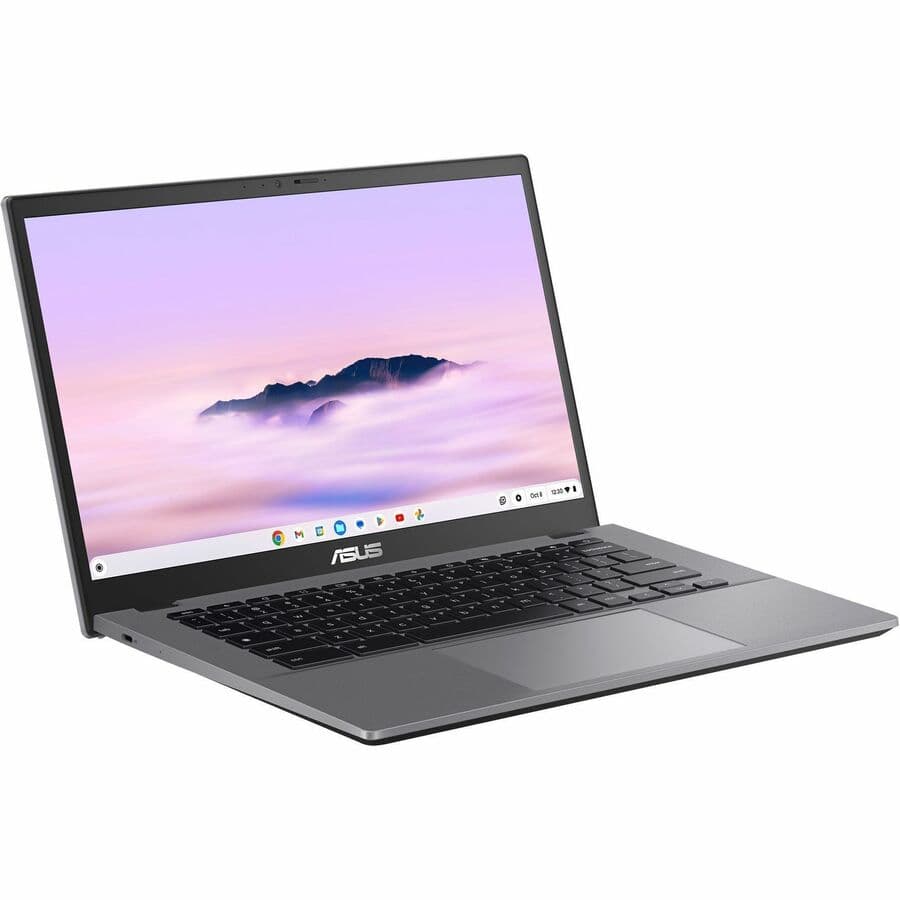ASUS Chromebook Plus Enterprise CX3402CBA in grey with 14-inch Full HD display
