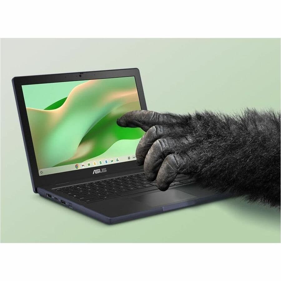 ASUS Chromebook CR1204CGA-YZ42T in grey with 12.2-inch WUXGA touch display