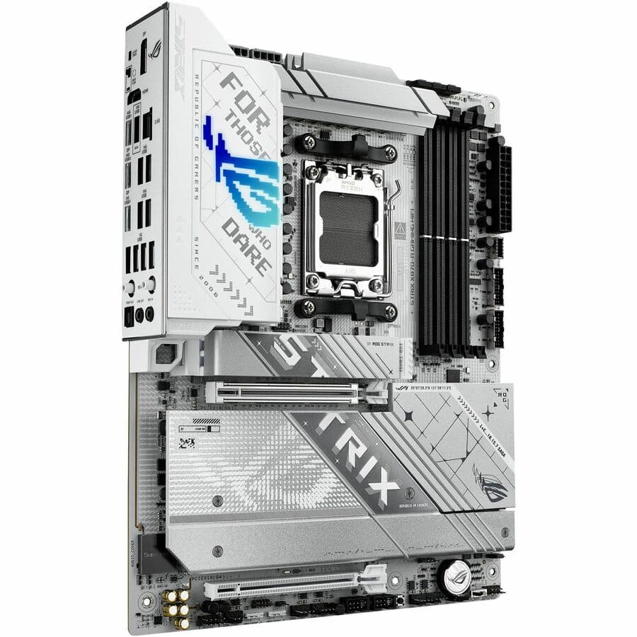 ASUS ROG STRIX X870-A GAMING WF AM5 ATX motherboard with DDR5 and Wi‑Fi 7