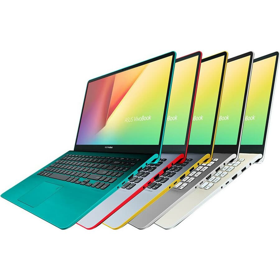 ASUS S530UA-DB51-YL silver laptop with yellow edges, 15.6 inch Full HD display