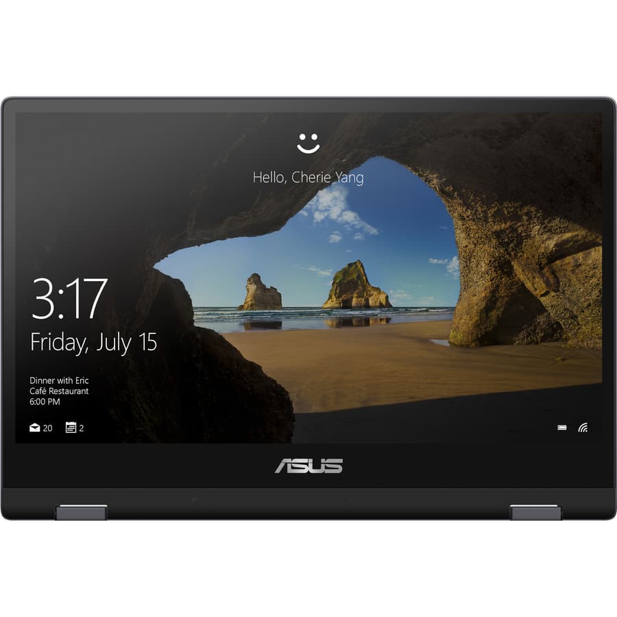 ASUS TP412FA-DB72T 14-inch 2-in-1 convertible laptop with Full HD touch display