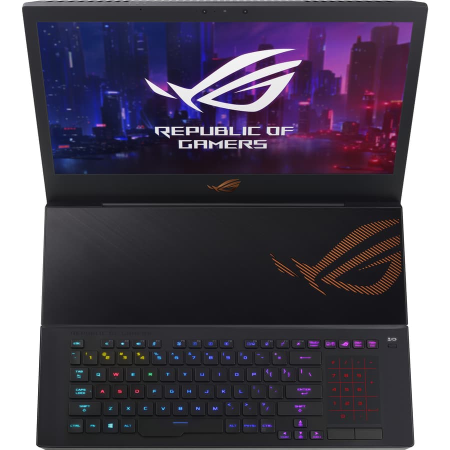 ASUS ROG Mothership GZ700GX-XB98K gaming laptop with Intel Core i9-9980HK and 17.3-inch display