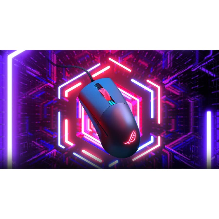 ASUS ROG KERIS MOUSE  RIGHT HANDED  OPTICAL  WIRED  USB  BLACK view 8