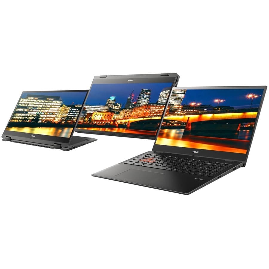 ASUS Chromebook Flip convertible laptop with AMD Radeon graphics and ChromeOS