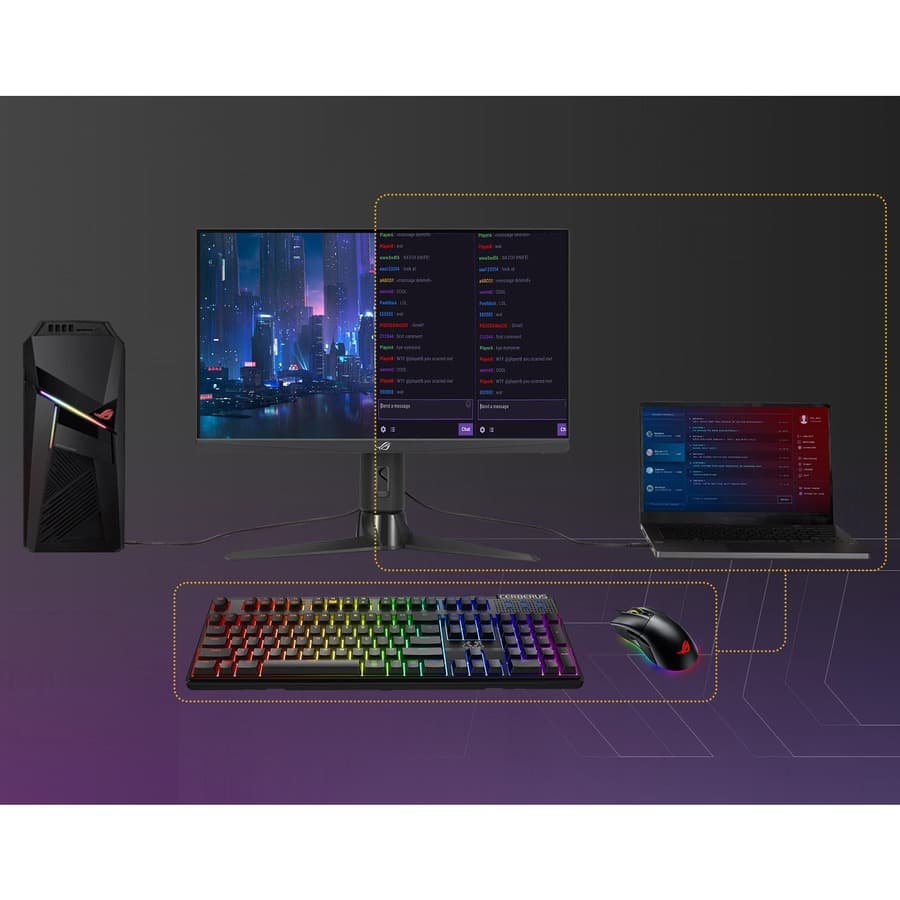 ASUS ROG Strix XG259CM 24.5-inch Fast IPS gaming monitor with 240 Hz refresh