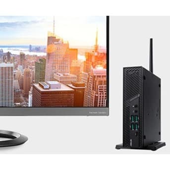 ASUS PB62-SYS585PXTH mini PC system with Intel Core i5-11400 and compact business desktop design