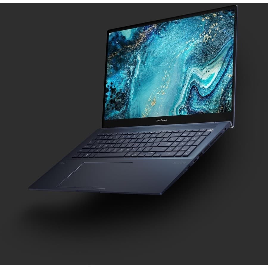 ASUS Zenbook Pro 17 UM6702RA-DB71 notebook with 17.3-inch display and Pantone branding