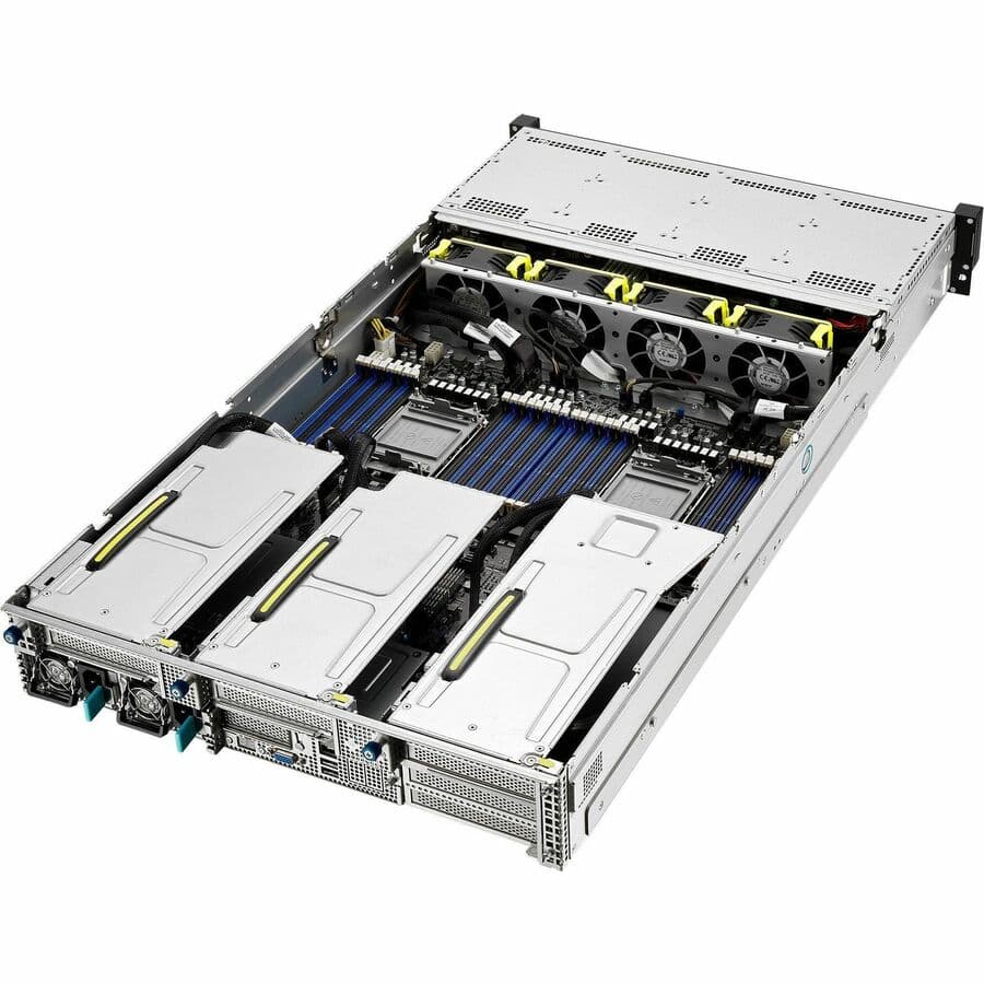 ASUS RS720-E10-RS12E 2U rack-mount barebones server chassis for dual-socket Intel Xeon