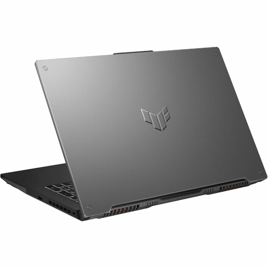 ASUS TUF Gaming A17 FA707NV-RS74 gaming laptop in Mecha Black with 17.3-inch display