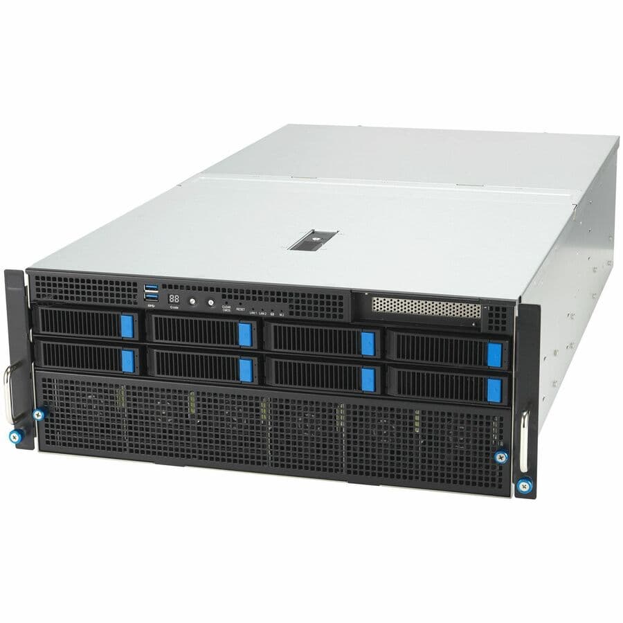 ASUS ESC8000-E11-3W10G 4U rack server chassis for GPU accelerated enterprise workloads