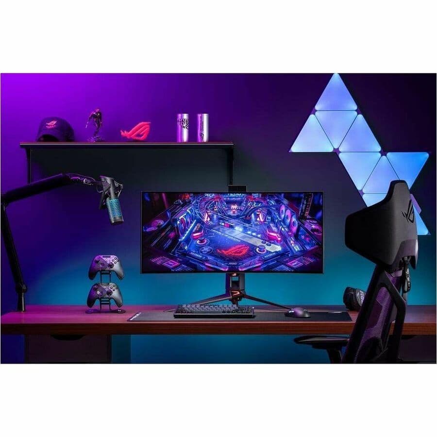 ASUS ROG Swift PG34WCDM 34-inch curved OLED ultrawide monitor with 240 Hz refresh rate