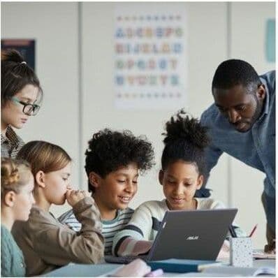 ASUS 14-inch 2-in-1 touchscreen laptop with Intel Core i3-N305 and Windows 11 Pro