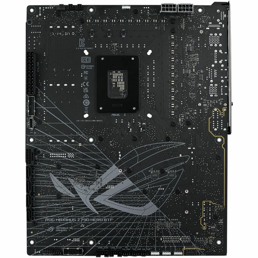 ASUS ROG MAXIMUS Z790 HERO BTF ATX motherboard for premium desktop builds