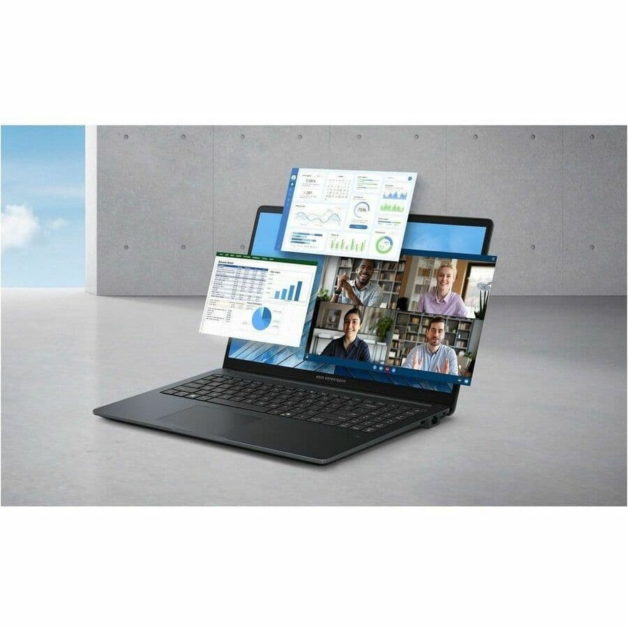 ASUS ExpertBook 15.6-inch business laptop with Core i5-1335U, 16 GB RAM, and 512 GB SSD