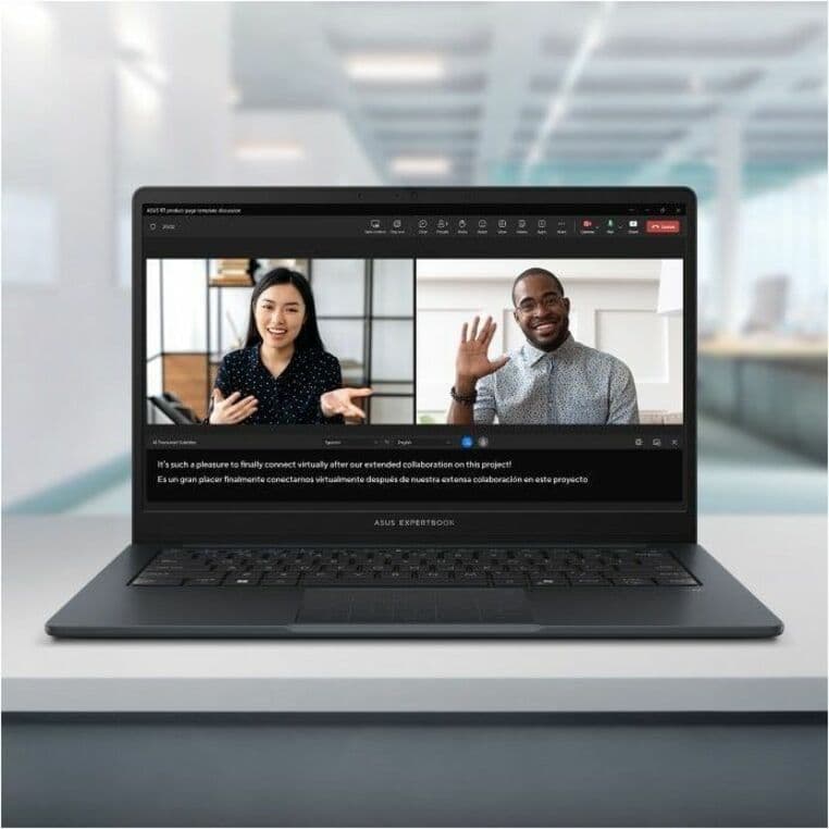 ASUS ExpertBook 14-inch business laptop with Intel Core i5-1335U, 16 GB RAM, and 512 GB SSD