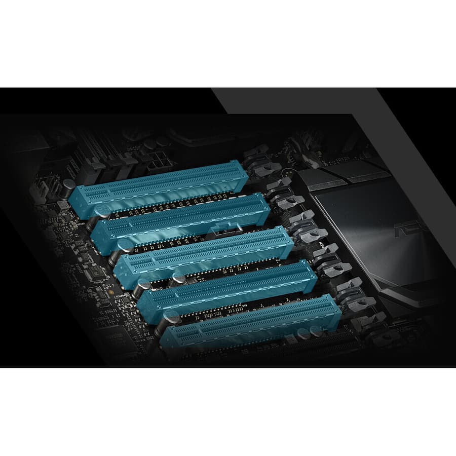 ASUS WS X299 SAGE/10G workstation motherboard with LGA2066 socket and CEB form factor