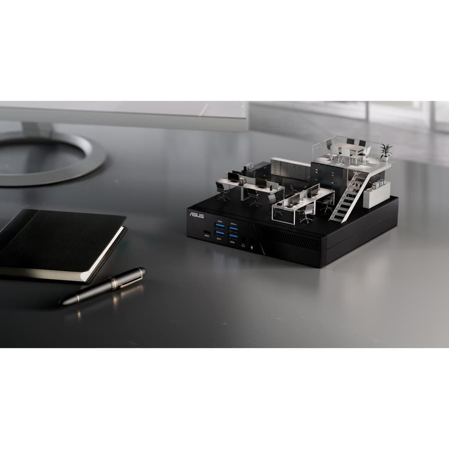 ASUS PB50-BR047ZC mini PC with AMD Ryzen 5, 8 GB RAM, and 256 GB SSD