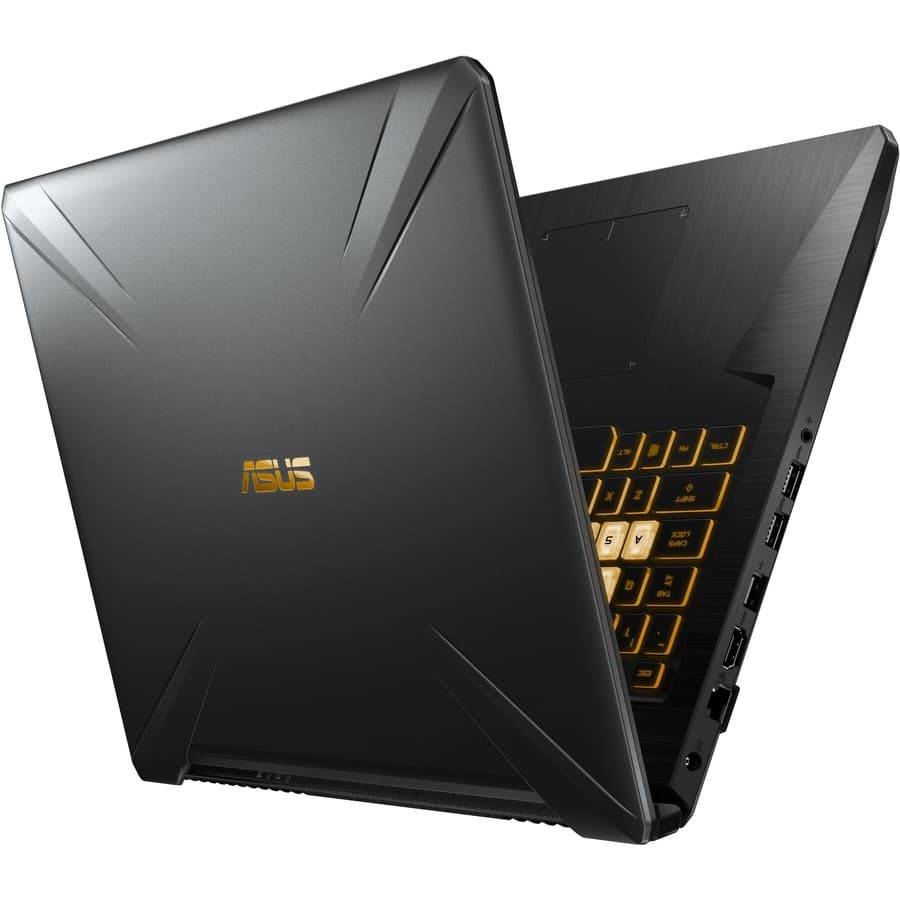 ASUS TUF FX705DT-ES53 17.3-inch laptop with Ryzen 5 processor and backlit keyboard