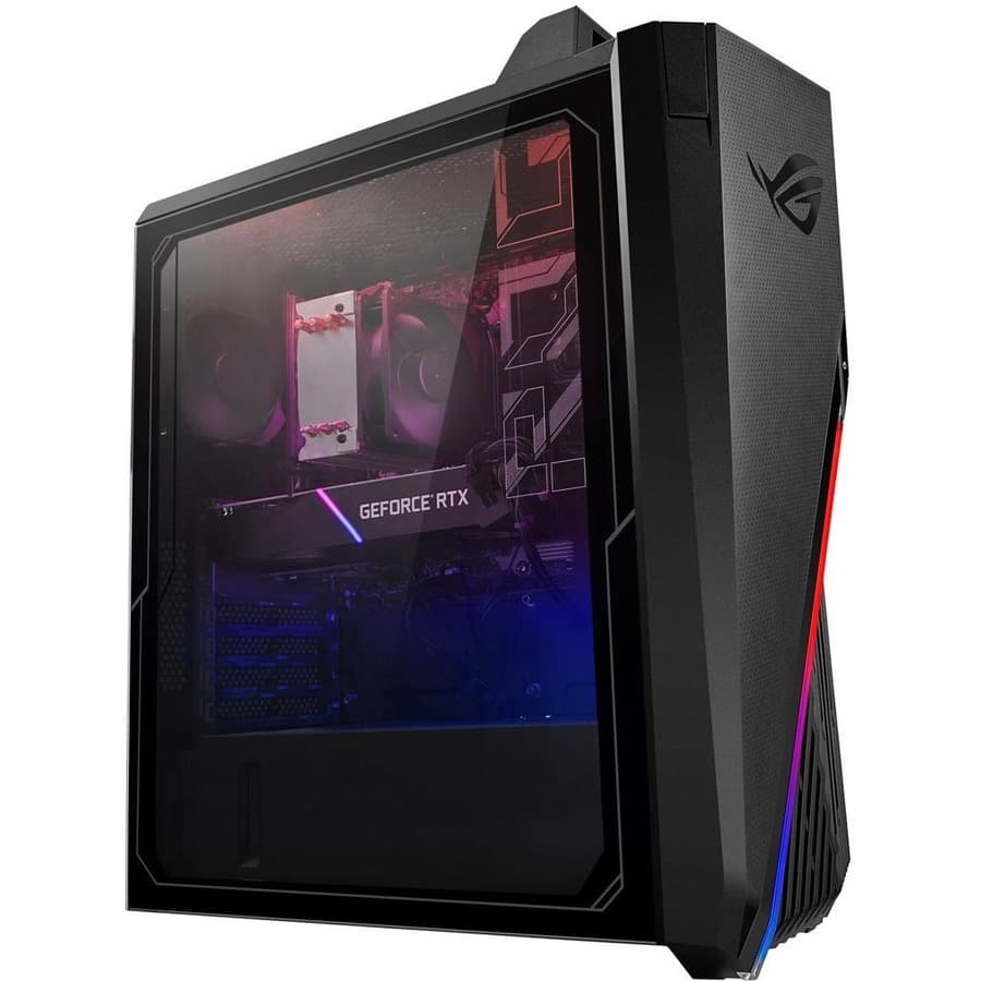 ASUS GA15DH-DS757 tower desktop with Intel Core i7-9700K processor