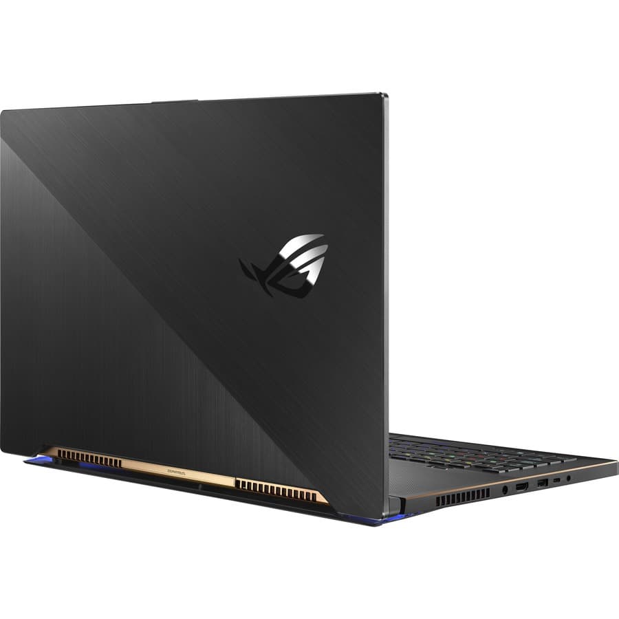 ASUS ROG Zephyrus S GX701LXS-XS78 metallic black gaming laptop with 17.3-inch FHD 300 Hz display