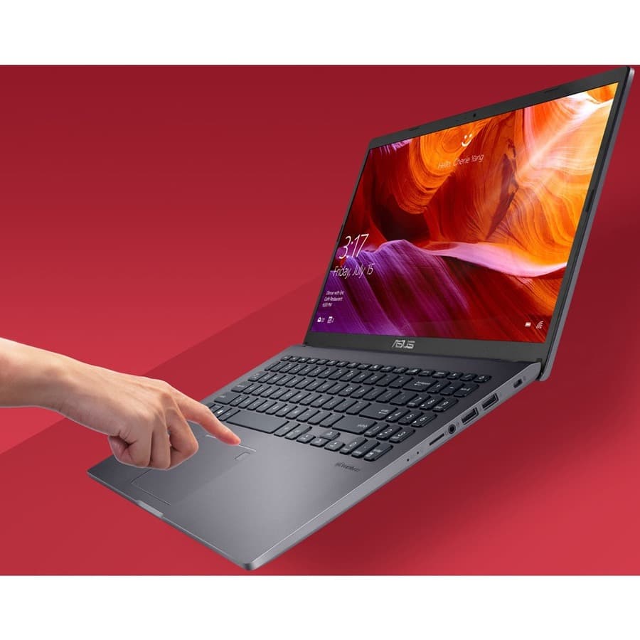 ASUS X509JA-DB71 slate gray laptop with 15.6-inch Full HD display