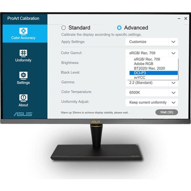 ASUS ProArt PA32UCX-PK 32-inch 4K HDR Mini LED professional monitor
