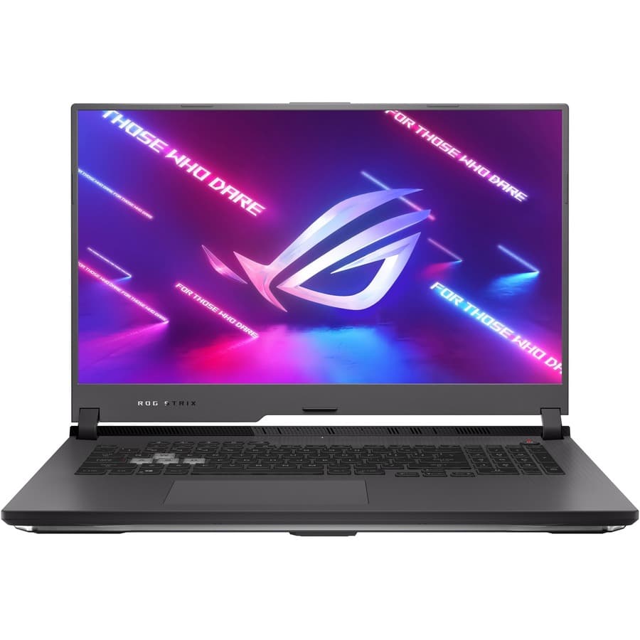 ASUS ROG Strix G17 gaming laptop with 17.3-inch display and Ryzen 7 processor